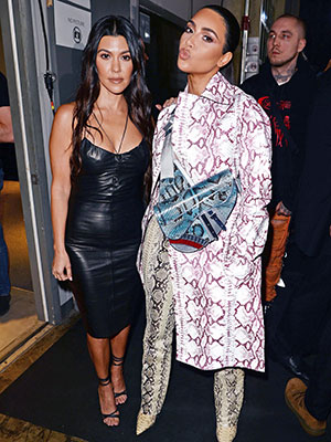 Kim & Kourtney Kardashian