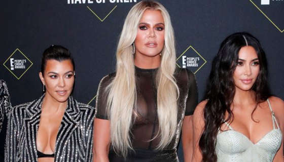 kourtney, khloe and kim kardashian