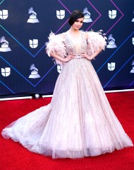 Sofia Carson arrives at the 22nd annual Latin Grammy Awards, at the MGM Grand Garden Arena in Las Vegas
2021 Latin Grammy Awards - Arrivals, Las Vegas, United States - 18 Nov 2021