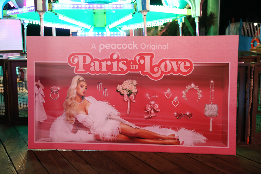 The wedding of Paris Hilton and Carter Reum, Carnival, Santa Monica Pier, Los Angeles, California, USA - 12 Nov 202