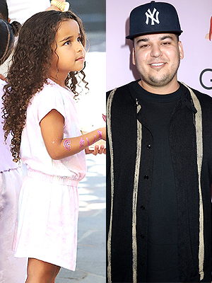 rob kardashian and daughter dream
