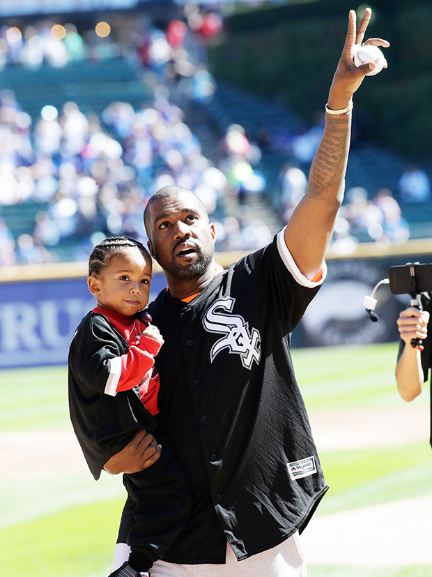 Kanye West & Saint West