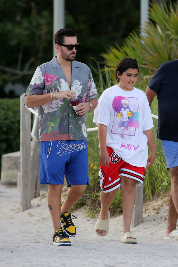 Scott Disick & son Mason