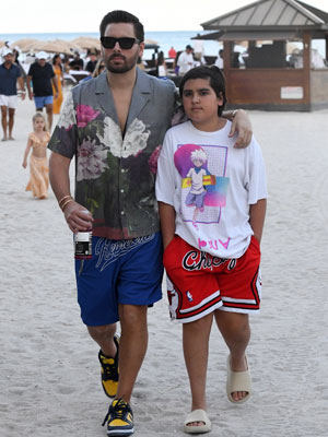 Scott Disick & son Mason
