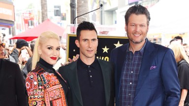Gwen Stefani, Adam Levine, Blake Shelton