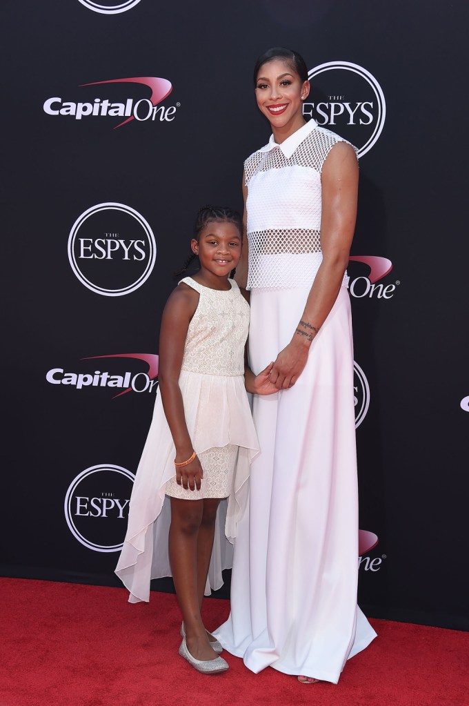 Candace Parker And Her Daughter At The ESPY Awards