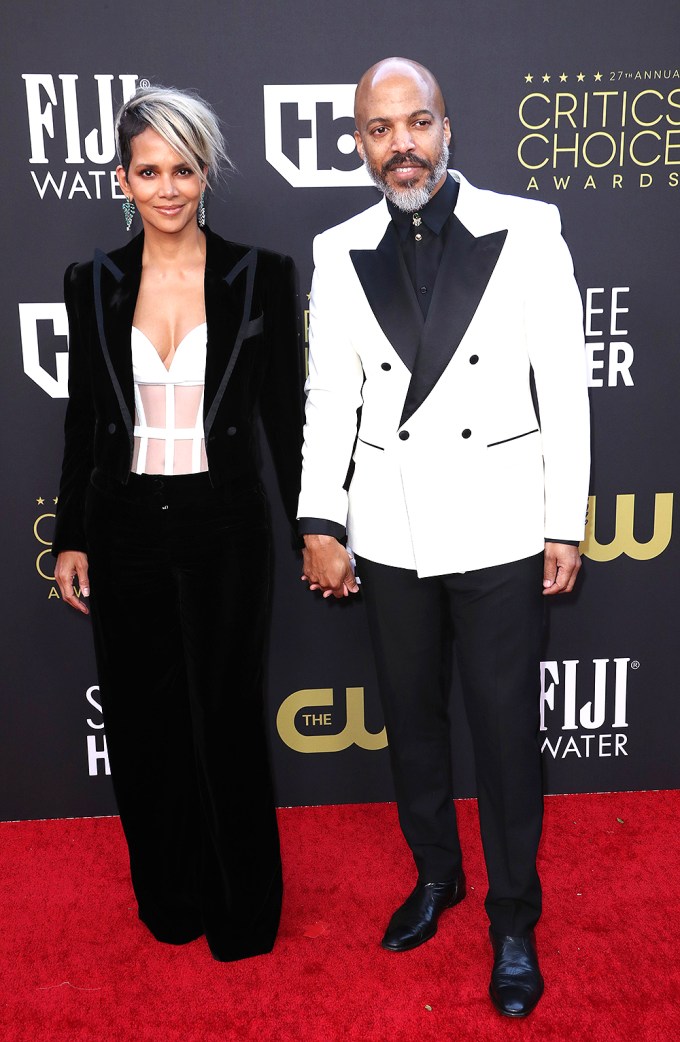 Halle Berry & Van Hunt At The 2022 Critics’ Choice Awards