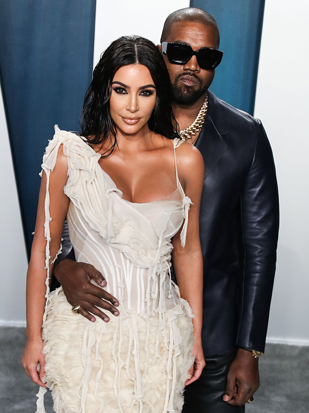 Kim Kardashian & Kanye West 