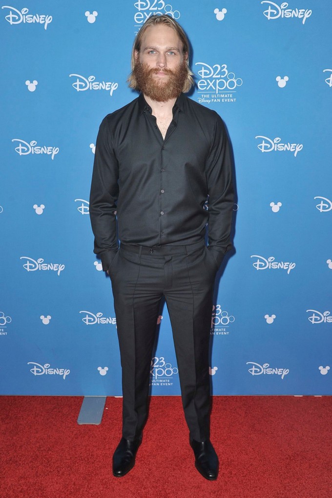 Wyatt Russell Rocks Black Attire for Disney Event