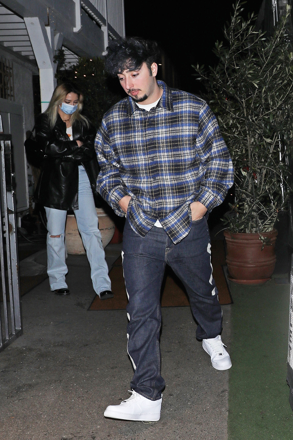 *EXCLUSIVE* New couple alert!  Zack Bia and Madelyn Cline are seen grabbing dinner together in Santa Monica