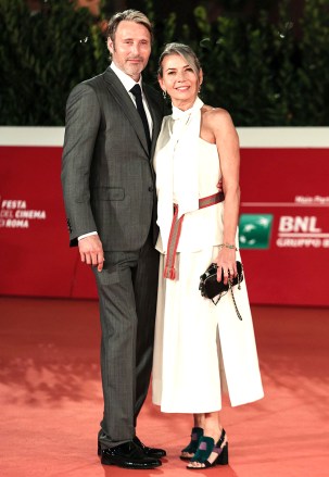 Mads Mikkelsen, Hanne Jacobsen
'Druk' premiere, Rome Film Festival, Italy - 20 Oct 2020