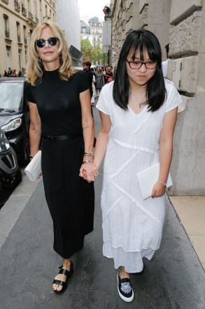 Meg Ryan and her daughter Daisy True Ryan
Schiaparelli show, Arrivals, Fall Winter 2019, Haute Couture Fashion Week, Paris, France - 01 Jul 2019