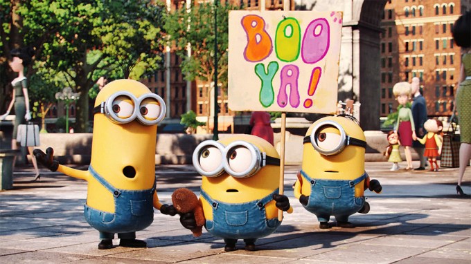 Minions Stuart, Bob and Kevin in ‘Minions’