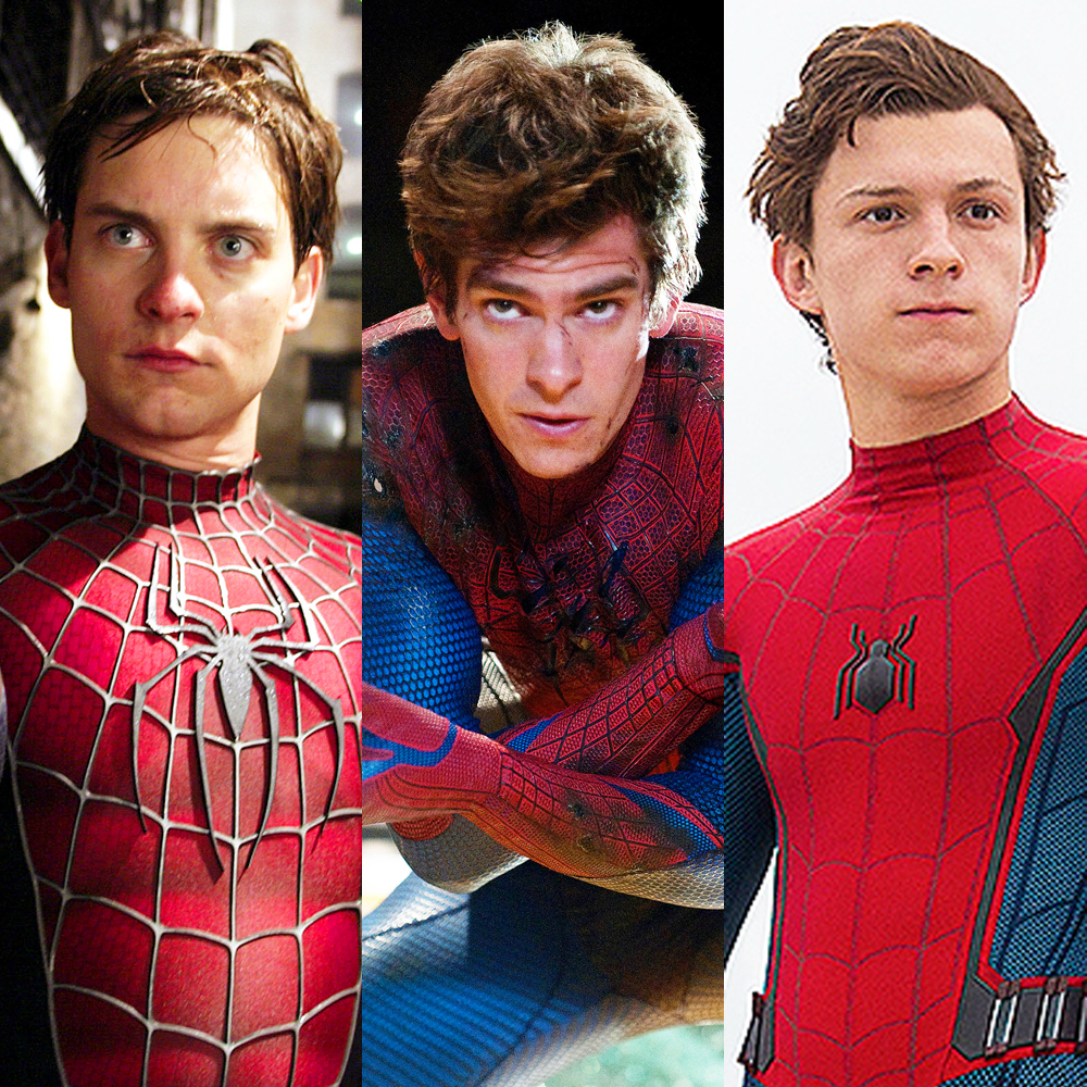 Tobey Maguire, Andrew Garfield, Tom Holland