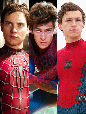 Tobey Maguire, Andrew Garfield, Tom Holland