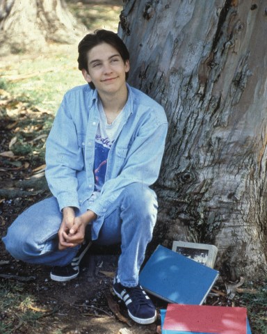 Editorial use only. No book cover usage.
Mandatory Credit: Photo by Fox-Tv/Kobal/Shutterstock (5863583a)
Tobey Maguire
Great Scott - 1992
Fox-TV
USA
Television