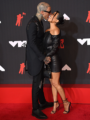 Travis Barker & Kourtney Kardashian