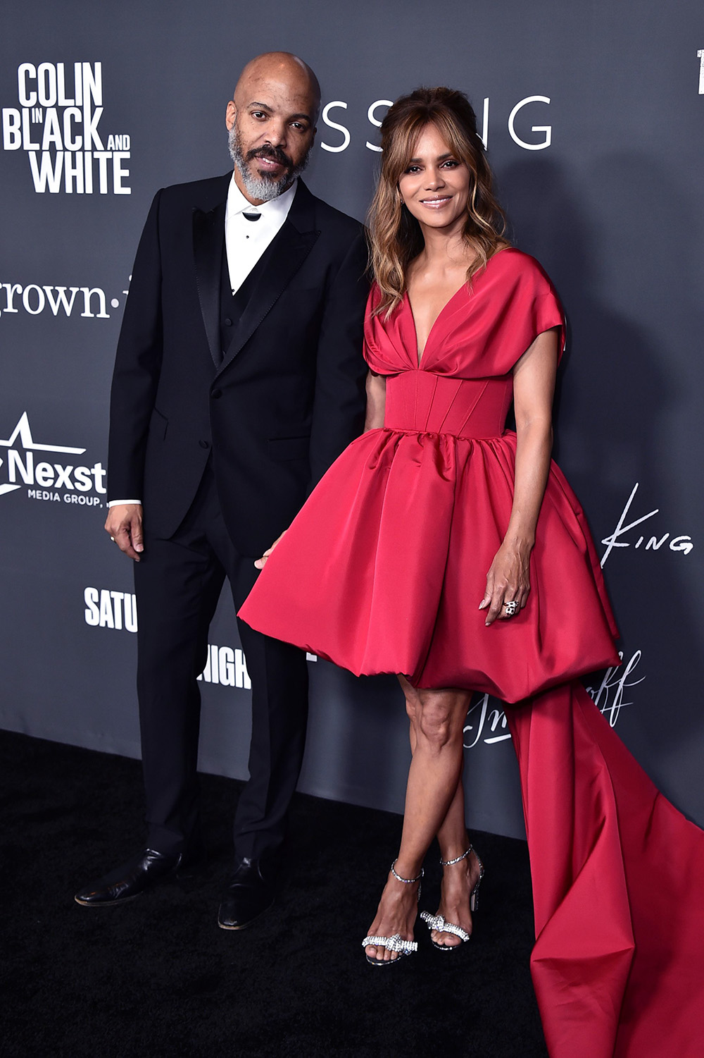 Halle Berry, right, and Van Hunt arrive at the fourth annual Celebration of Black Cinema & Television at the Fairmont Century Plaza Hotel, in Los Angeles
Fourth Annual Celebration of Black Cinema & Television, Los Angeles, United States - 06 Dec 2021