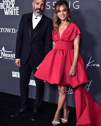 Halle Berry, right, and Van Hunt arrive at the fourth annual Celebration of Black Cinema & Television at the Fairmont Century Plaza Hotel, in Los Angeles
Fourth Annual Celebration of Black Cinema & Television, Los Angeles, United States - 06 Dec 2021