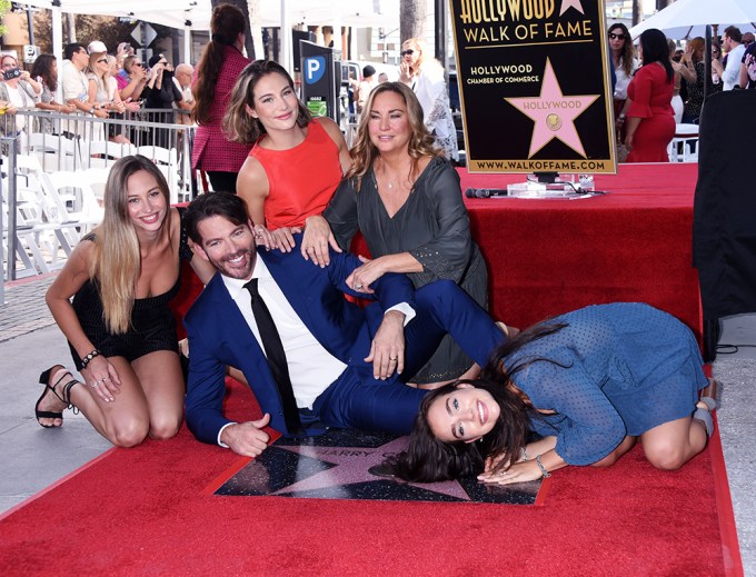 Harry Connick Jr. & His Family Join Him At Hollywood Walk Of Fame