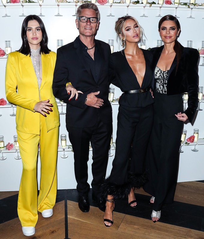 Amelia Hamlin, Harry Hamlin, Delilah Hamlin & Lisa Rinna