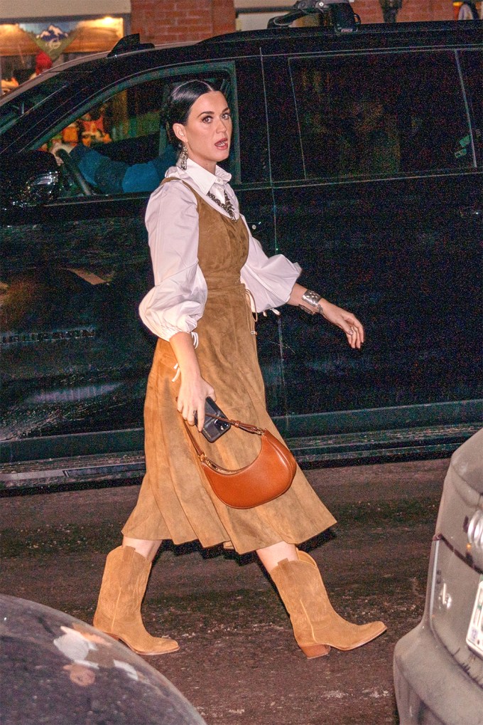 Katy Perry Rocks Cowboy Boots