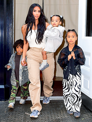 Kim Kardashian & kids