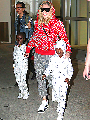 Madonna & twins