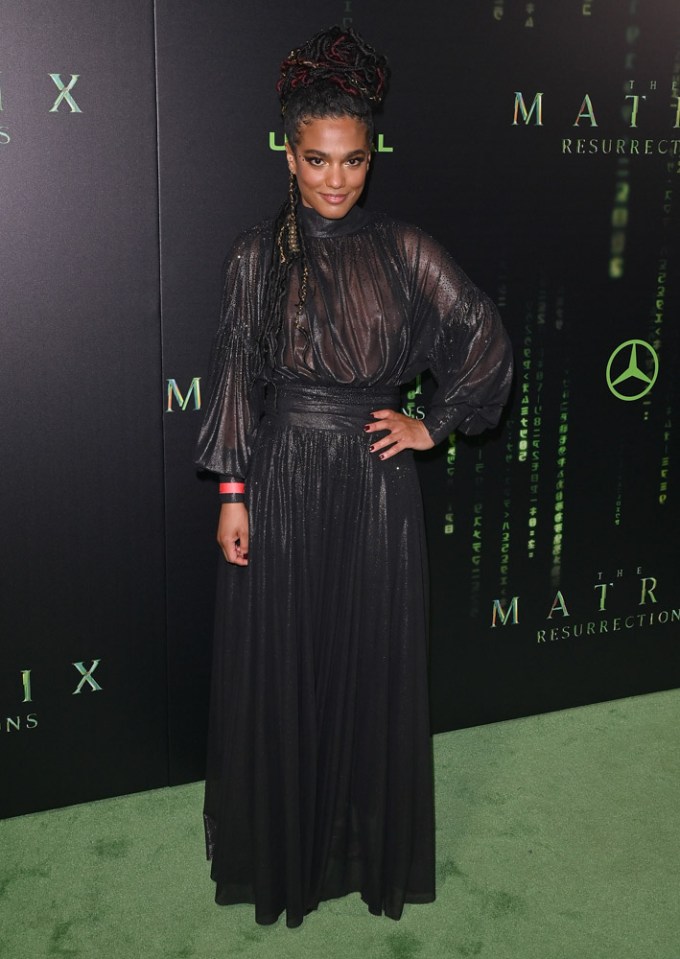 Freema Agyeman Is A Sheer Delight At ‘The Matrix Resurrections’ Premiere