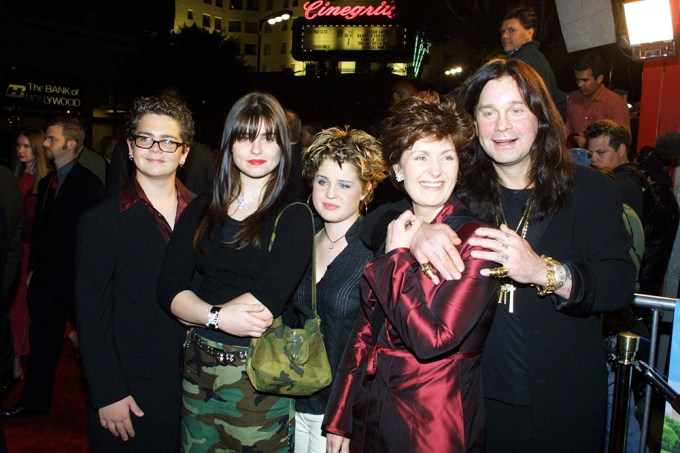 The Osbournes in 2000