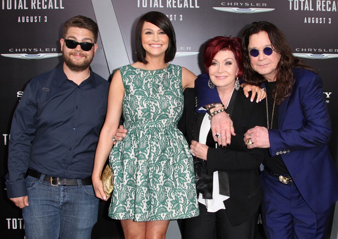 The Osbournes in 2012