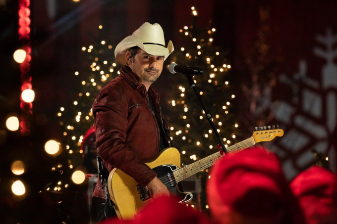 Brad Paisley performs Christmas in Rockefeller Center