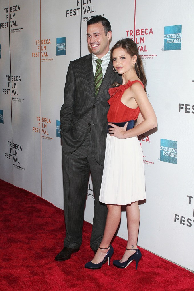 Freddie Prinze Jr. & Sarah Michelle Gellar At The 2007 TIFF