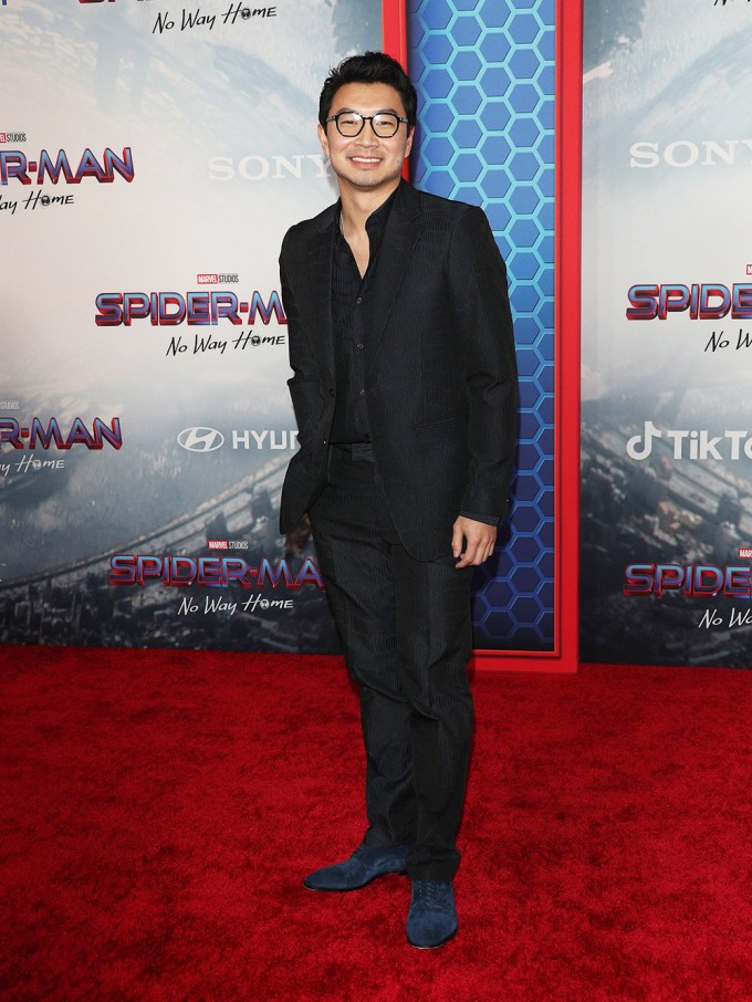 Simu Liu At The ‘Spider-Man’ Premiere