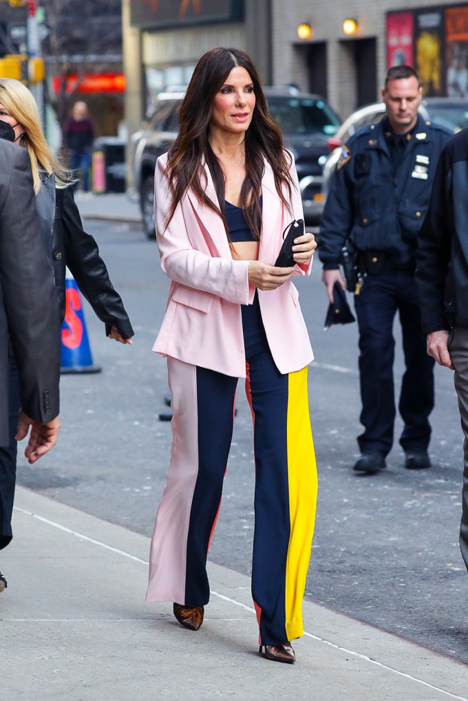 Sandra Bullock in NYC