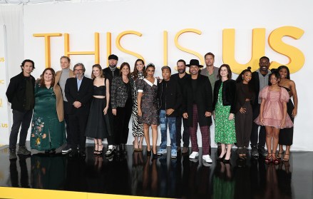 Milo Ventimiglia, Chrissy Metz, Chris Geere, Griffin Dunne, Caitlin Thompson, Chris Sullivan, Mandy Moore, Susan Kelechi, Asante Blackk, Jon Huertas, Justin Hartley, Eris Baker, Sterling K. Brown, Faithe Herman and Lyric Ross
'This is Us' Season 6 TV show premiere, Arrivals, Paramount Studios, Los Angeles, California, USA - 14 Dec 2021