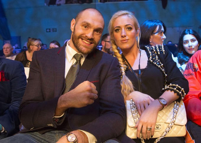 Tyson Fury & his wife Paris
