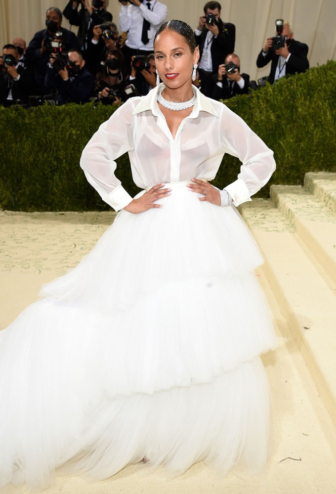 Alicia Keys at the 2021 MET Gala