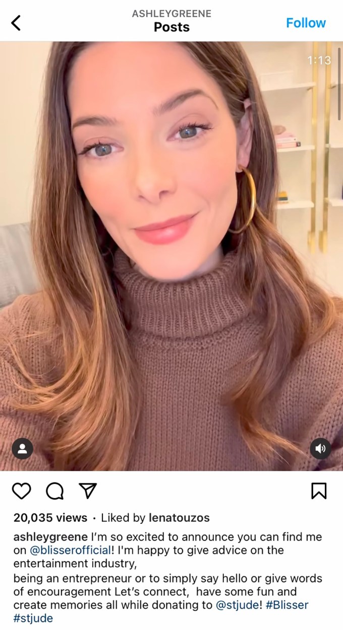 Ashley Greene for Blisser