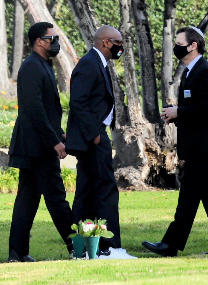 Dave Chappelle Attends Friend & Fellow Comedian Bob Saget’s Funeral