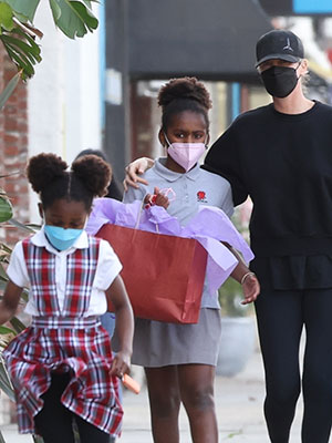 Charlize Theron, Jackson, August