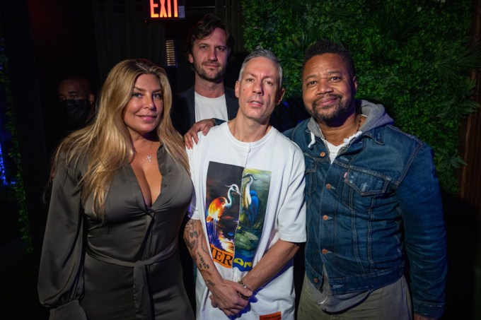 Cuba Gooding Jr. at Barry Mullineaux’s birthday