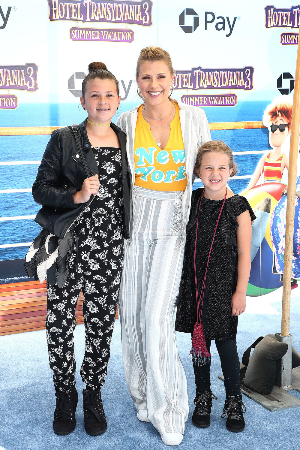 Jodie Sweetin, Beatrix Coyle and Zoie Herpin
'Hotel Transylvania 3: Summer Vacation' film premiere, Los Angeles, USA - 30 Jun 2018