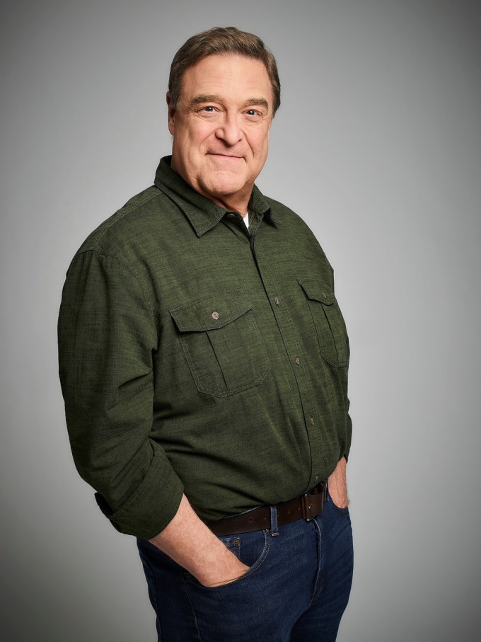 John Goodman Poses For The ‘Roseanne’ Reboot