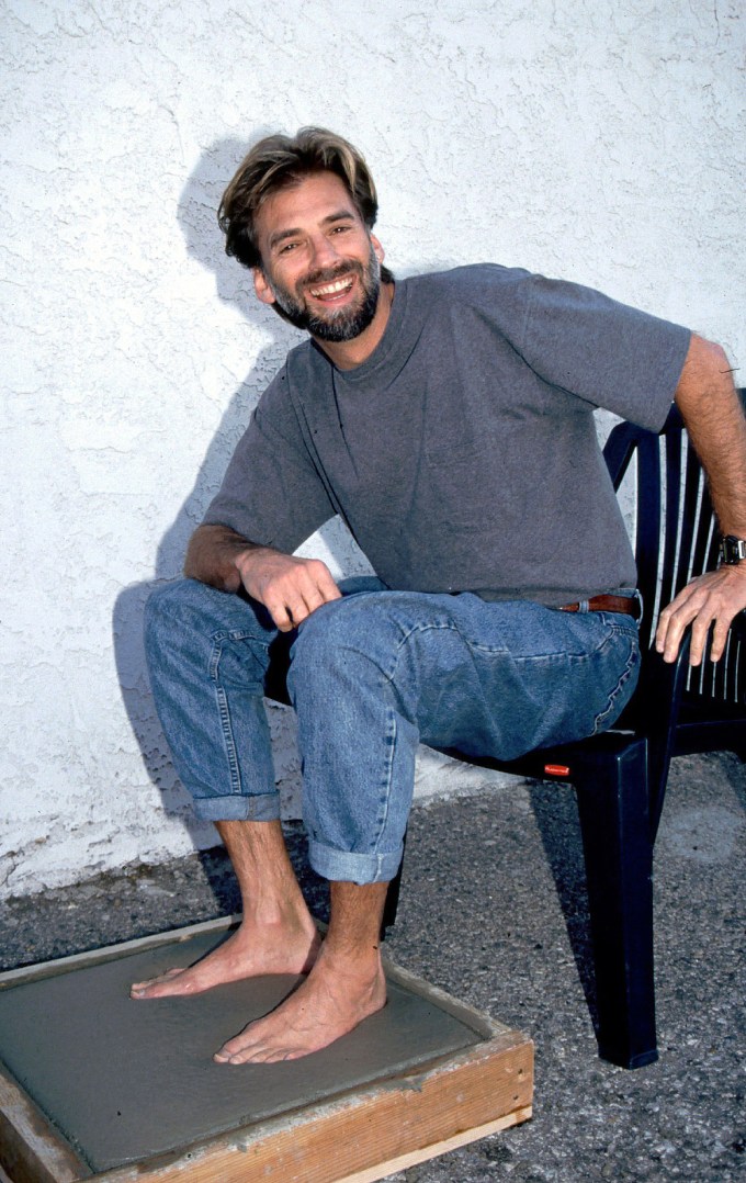 Kenny Loggins Celebrates His Footprint Ceremony