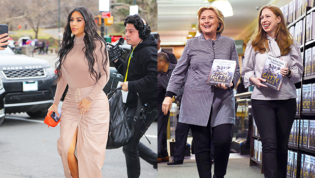 Kim Kardashian, Hilary Clinton, Chelsea Clinton