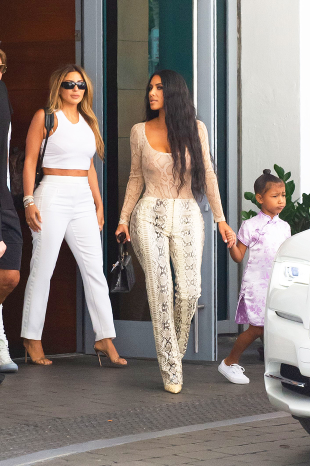 Larsa Pippen & Kim Kardashian