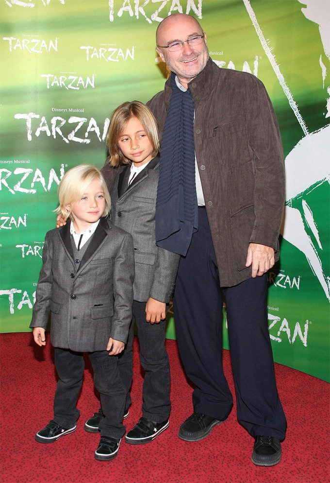 Phil Collins & Sons Celebrating the ‘Tarzan’ Musical