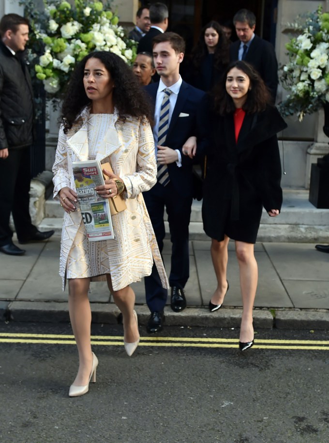 Karis Jagger Attends Jerry Hall’s Wedding