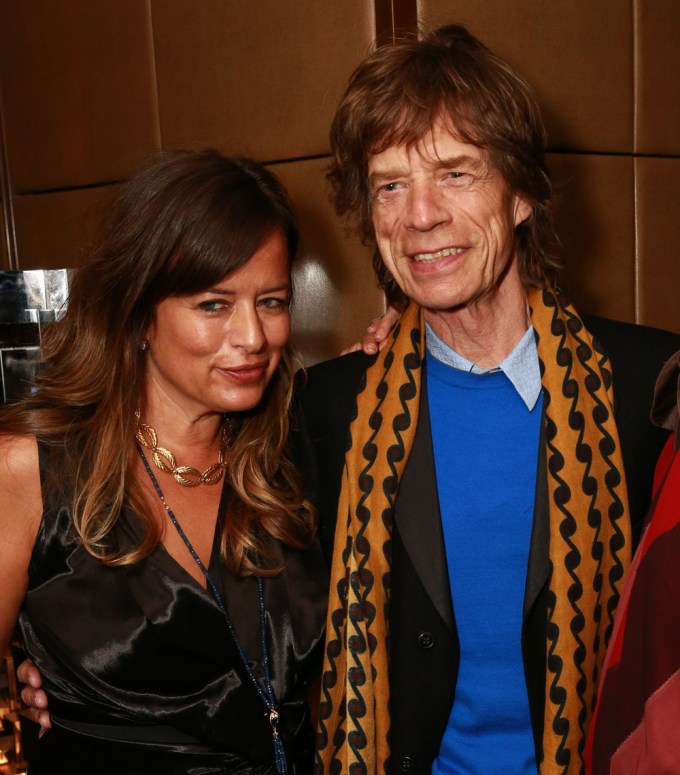 Jade Jagger Smiles With Dad Mick Jagger